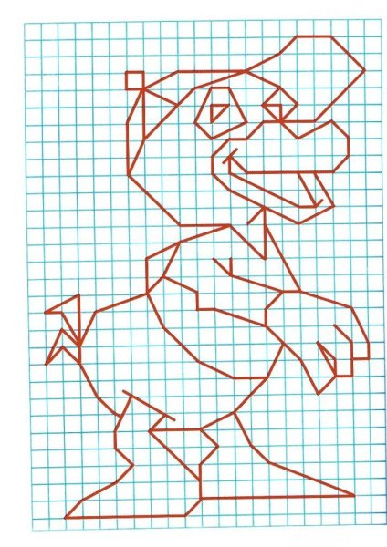 Рисунки ручкой в тетради в клетку