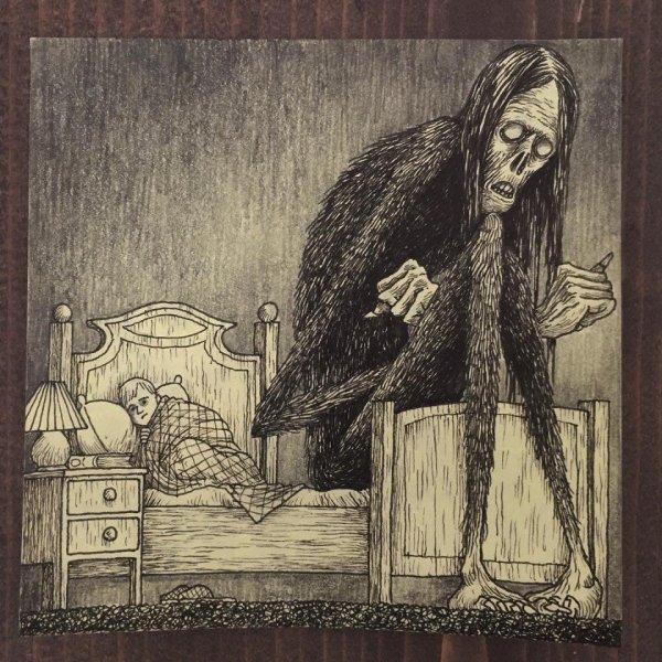 Страшные рисунки цветные