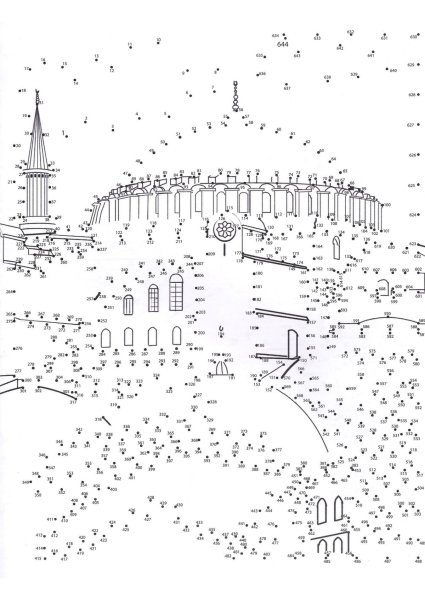 Соединение по точкам сложные