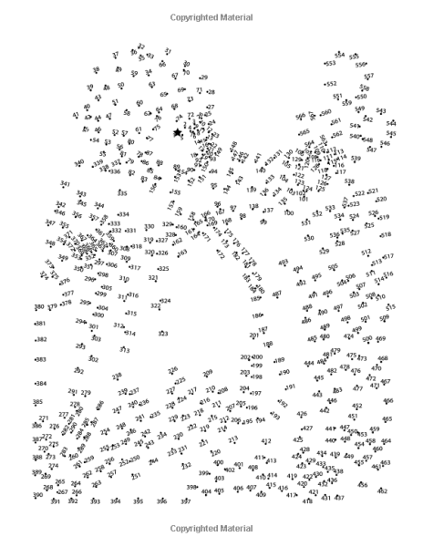 Рисование по цифрам сложные
