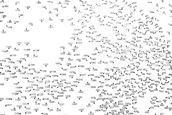 Соединение по точкам сложные