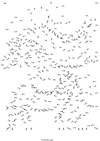 Соединить по точкам сложные