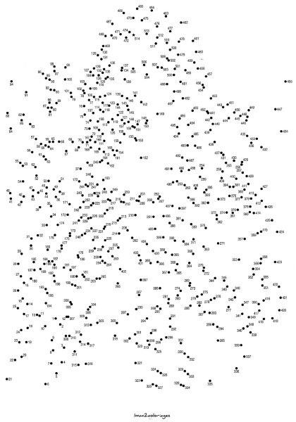 Рисование по точкамсложне