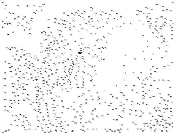 Рисование по точкам с цифрами