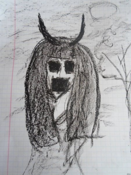 Страшные детские рисунки