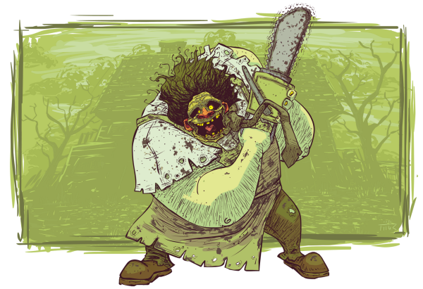 Смешные персонажи хоррор