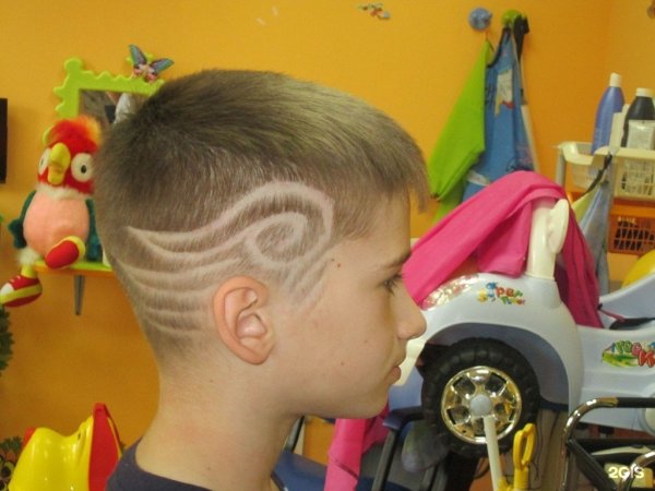 Выстриг паутина сбоку