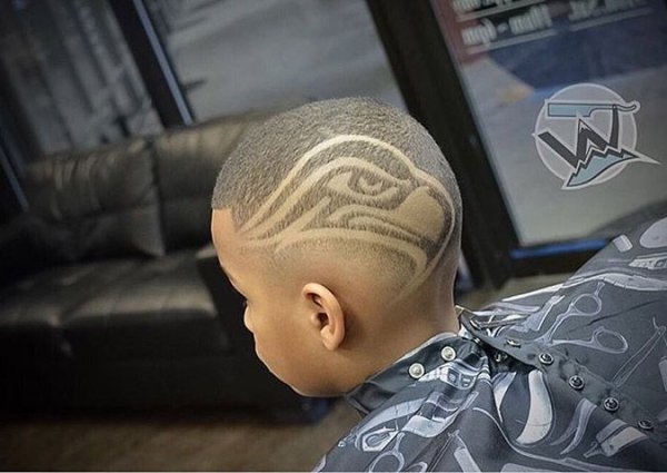 Стрижки для мальчиков с узорами