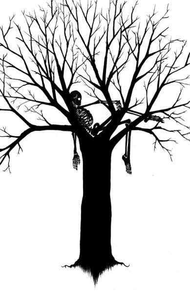 Нарисовать страшное дерево