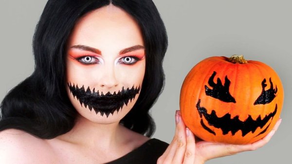 Страшные гримы для Хэллоуина