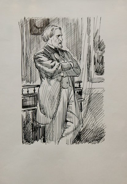 Иллюстрации к произведениям Тургенева