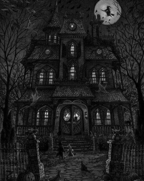 Страшный особняк