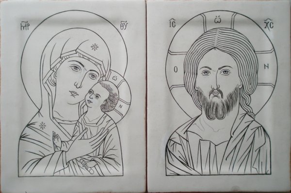 Зарисовки икон