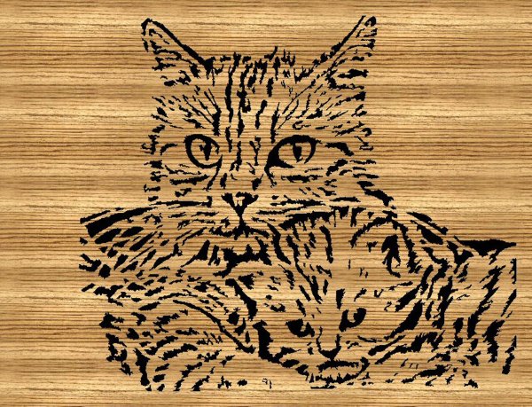 Трафареты для выжигания по дереву