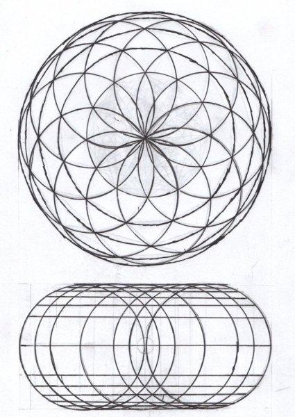 Узор из окружностей