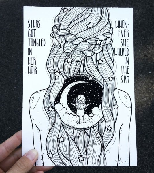 Рисунки со смыслом скейтч бук