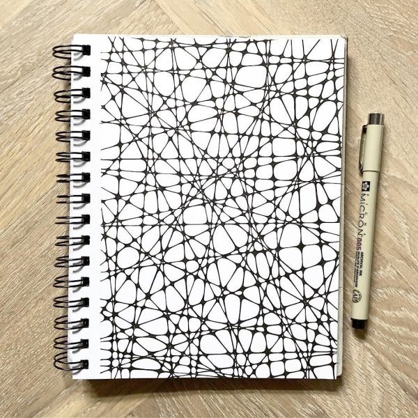 Лёгкие эстетичные рисунки для скетчбука