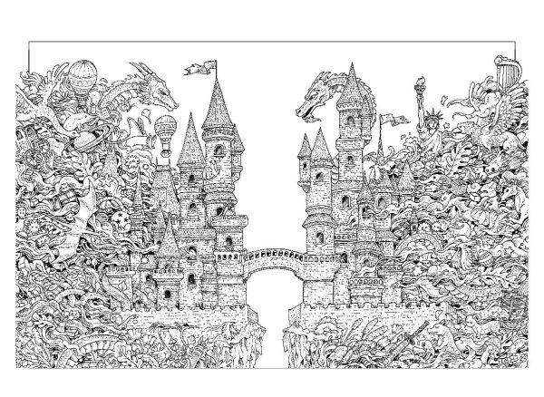 Самые необычные раскраски