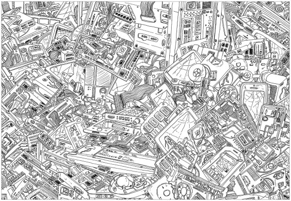 Раскраска антистресс компьютер