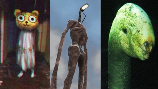 Рейк монстр человек грабли