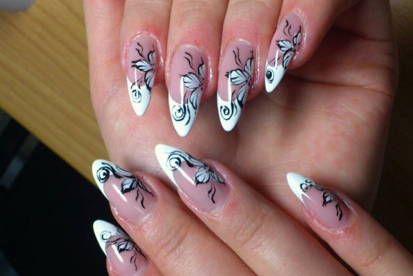 Бабочки для наращивания ногтей