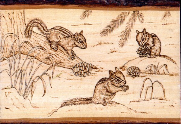 Сюжеты для выжигания по дереву