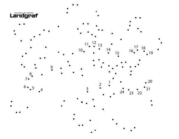 Рисование по цифрам сложные