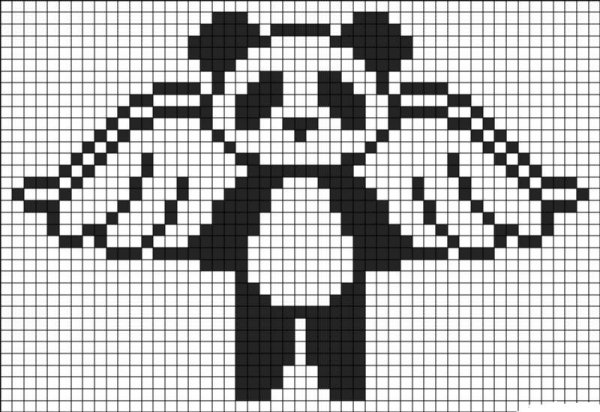 Рисунки по клеточкам в тетради