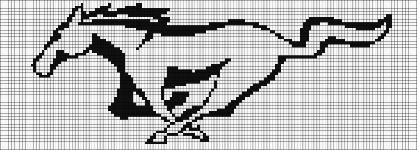 Рисунки в клеточку карандашом