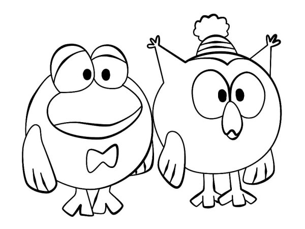 Кар Карыч раскраска