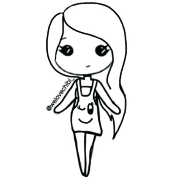 Раскраски для девочек милые девочки