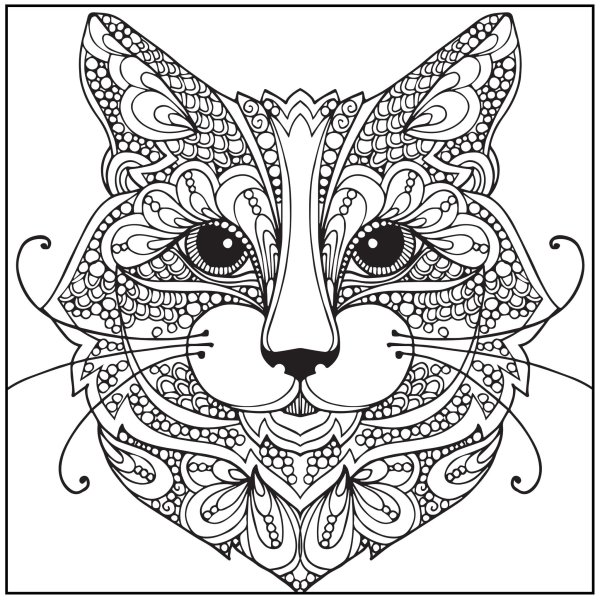 Раскраска антистресс