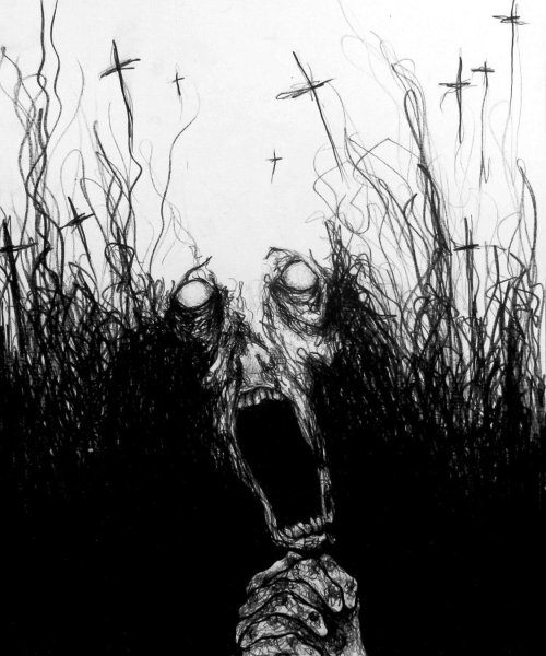 Рисунки душевнобольных