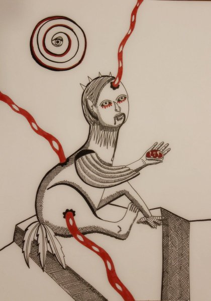 Рисунки душевнобольных