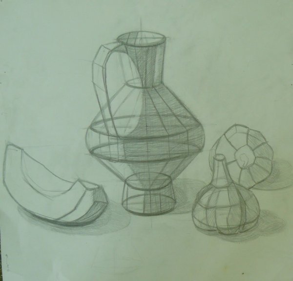 Конструктивное построение предметов