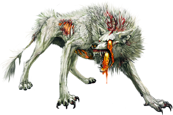 Вервольф волк оборотень злой