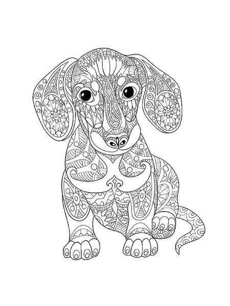 Мандалы для детей животные