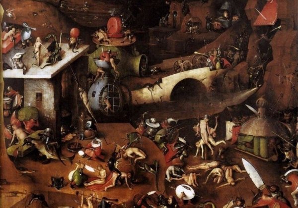 Иероним Босх «страшный суд», 1504