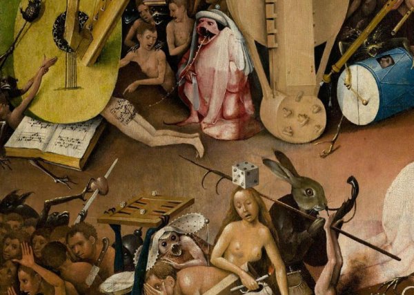 Иероним Босх сад земных наслаждений ад