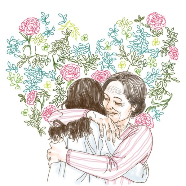 Рисунок ко Дню матери