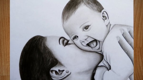 Срисовки для мамы