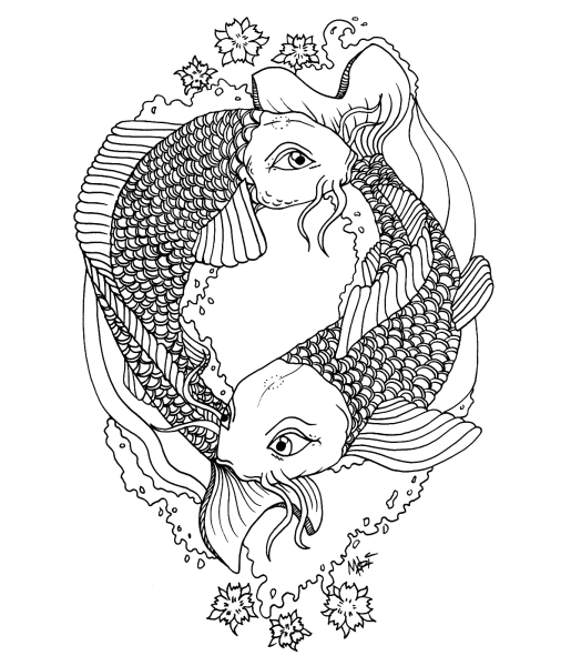 Мандала рыбы