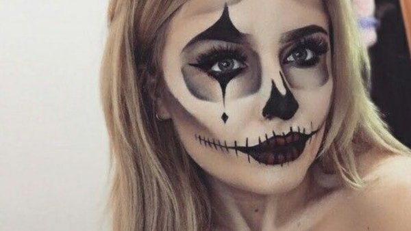 Макияж на Хэллоуин для детей