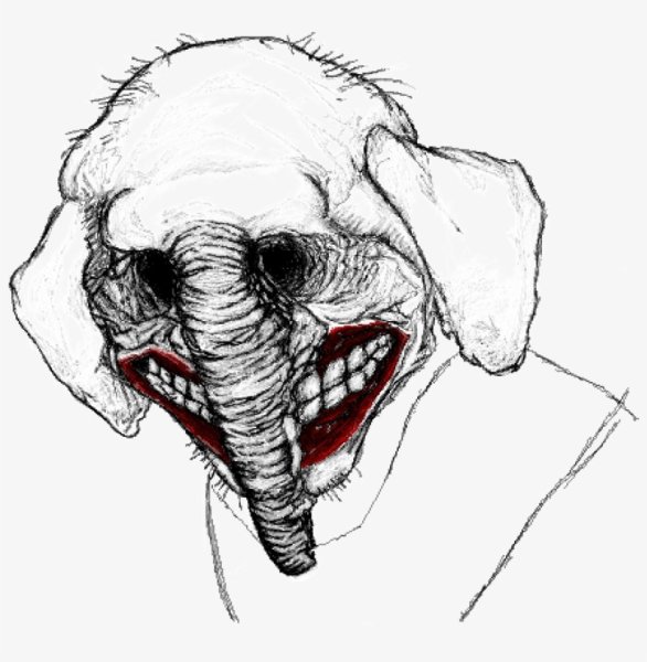 Страшные иллюстрации рот