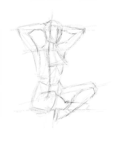 Рисунки людей карандашом не сложно