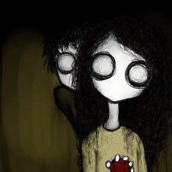 Кукла вуду нарисовать