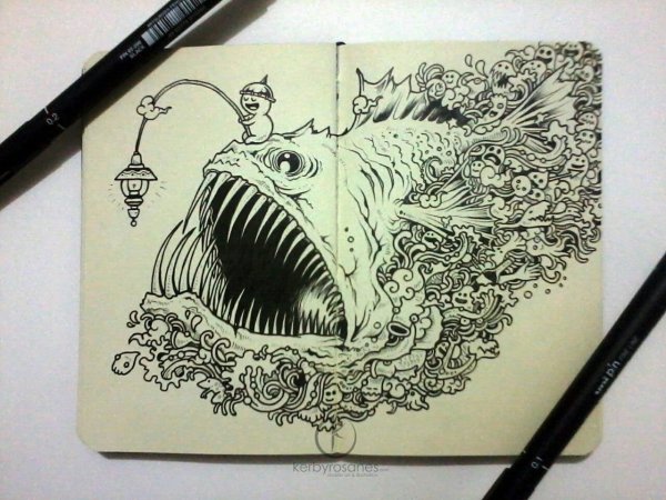 Интересные несложные рисунки