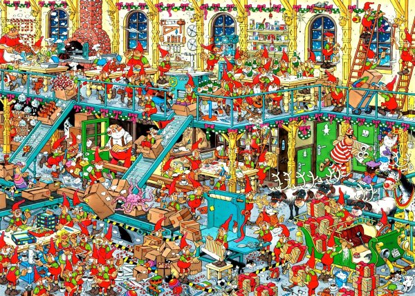 Художник Jan van Haasteren