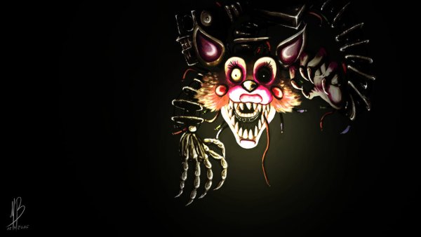 Нарисованный СПРИНГТРАП на бумаге