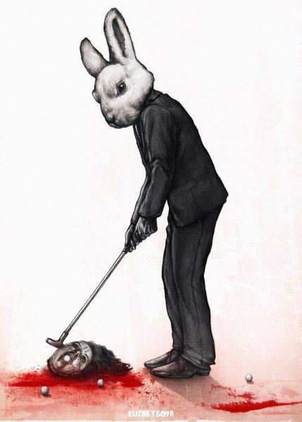 Художник Ryohei Hase кролик